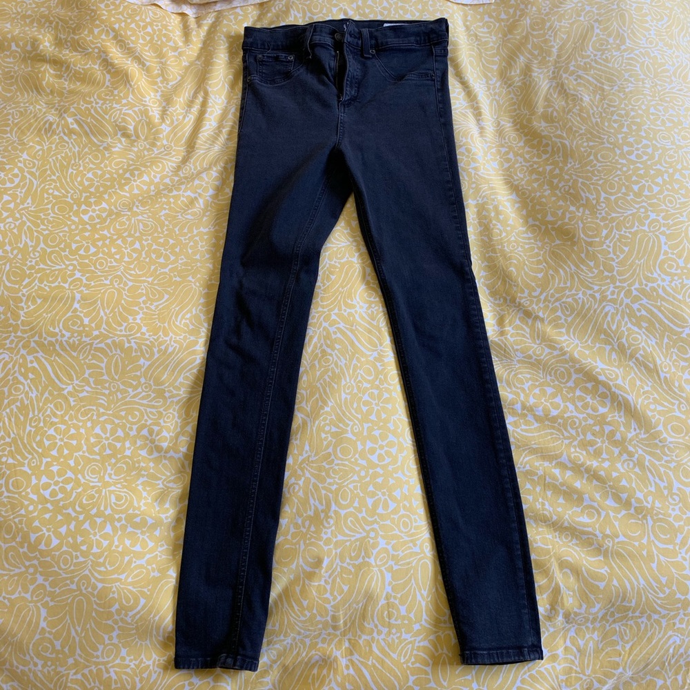 rag & bone high waisted skinny jeans